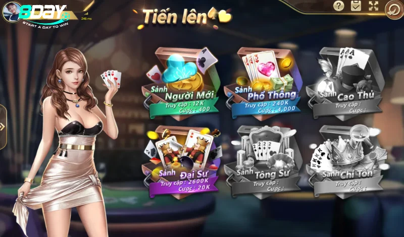 Đôi nét thông tin cơ bản về Tiến Lên 8Day